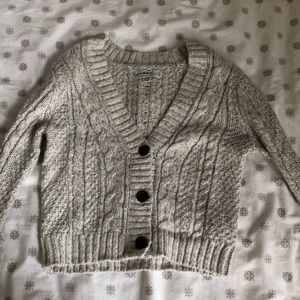 American eagle cardigan cream